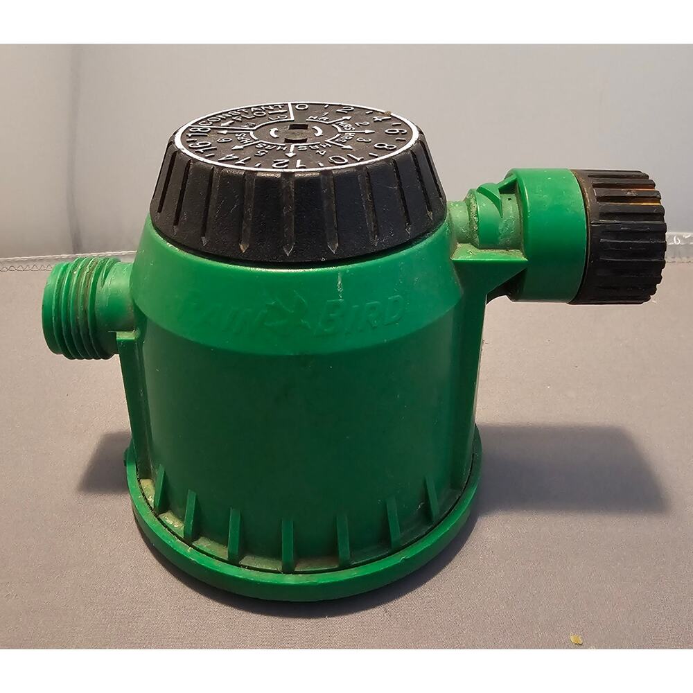Vintage Rain Bird Green Lawn Sprinkler Timer